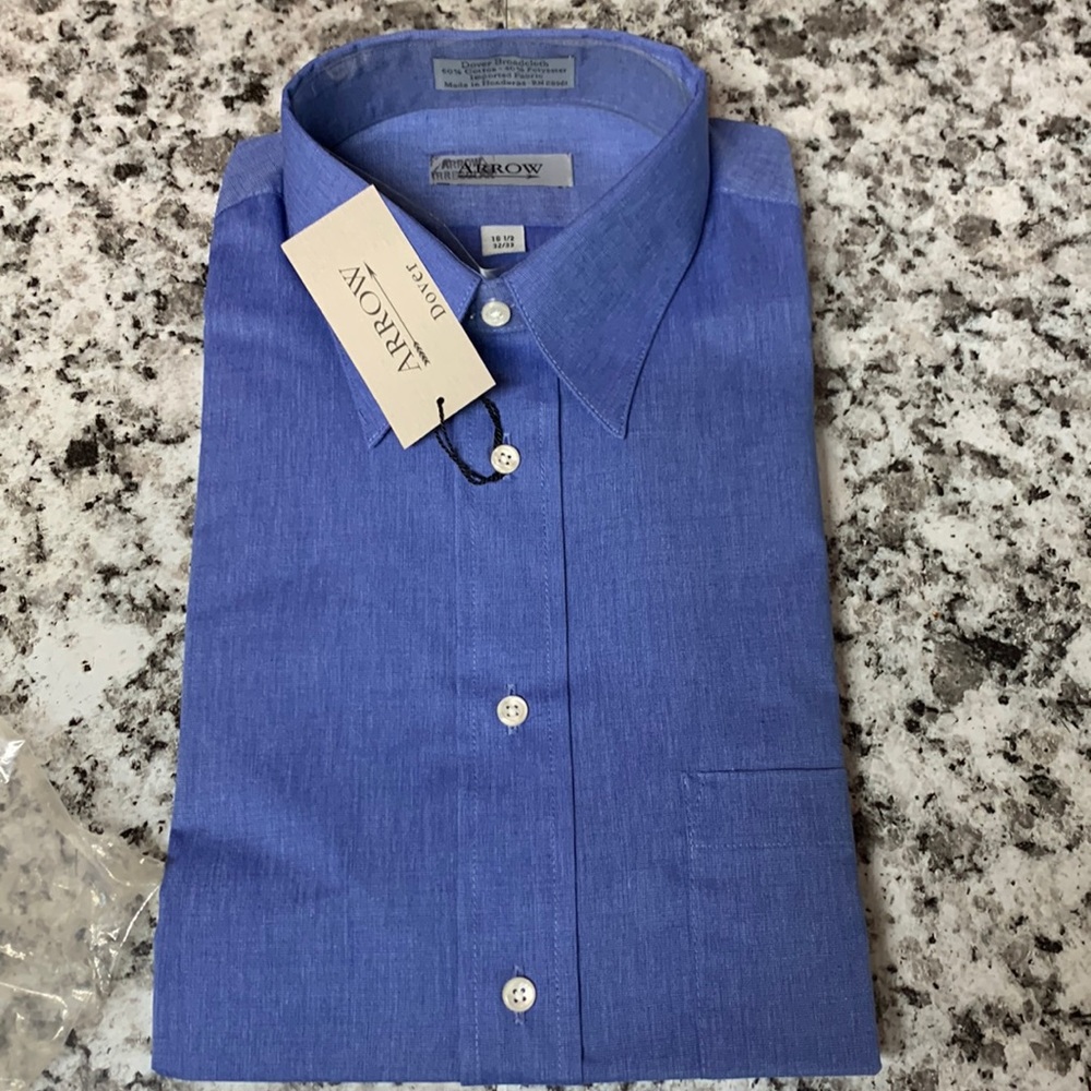 NWT Arrow mens button down dress shirt